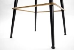Oslo Counter Stool – Black 12 Oslo Counter Stool – Black -Furniture Sale Store oslo black brass stool detail 3 web