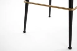 Oslo Counter Stool – Black 13 Oslo Counter Stool – Black -Furniture Sale Store oslo black brass stool detail 4 web