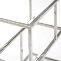 Otto Polished Silver Desk 10 Otto Polished Silver Desk -Furniture Sale Store otto desk silver cutout detail 1 web