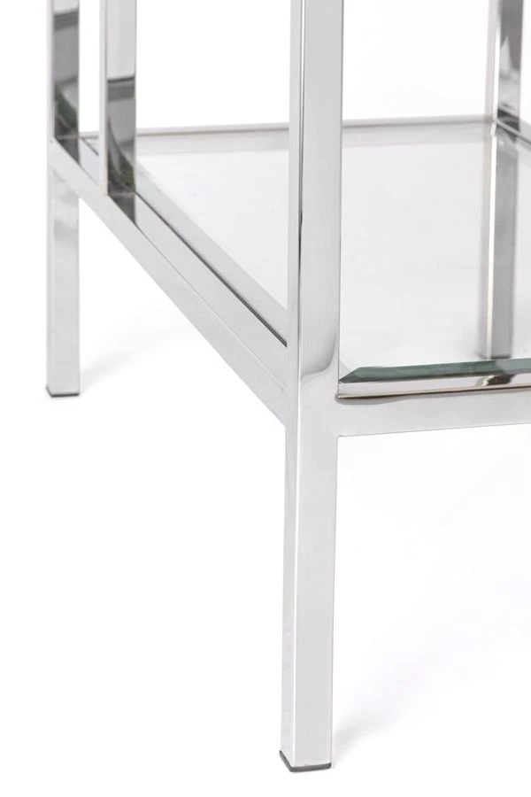 Otto Polished Silver Desk 7 Otto Polished Silver Desk - Image 5