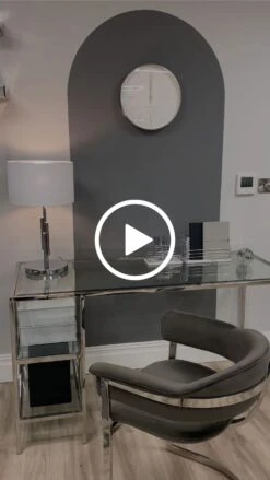 Otto Polished Silver Desk 9 Otto Polished Silver Desk -Furniture Sale Store otto play button web