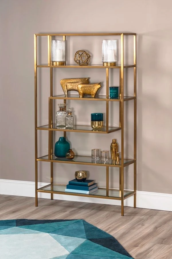 Otto Brass Shelf Unit 9 Otto Brass Shelf Unit - Image 7