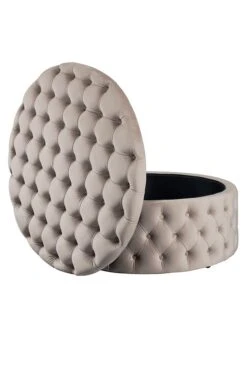 Mylia Storage Ottoman - Taupe 10 Mylia Storage Ottoman - Taupe -Furniture Sale Store ottoman mylia taupe opened cutout web