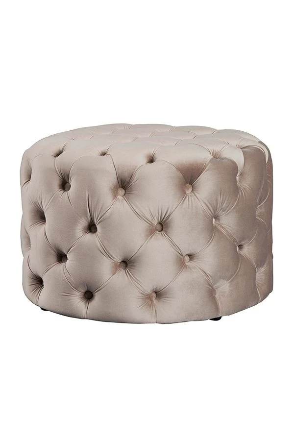 Nevia Ottoman - Taupe 3 Nevia Ottoman - Taupe