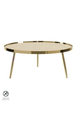 Panatella Brass Coffee Table