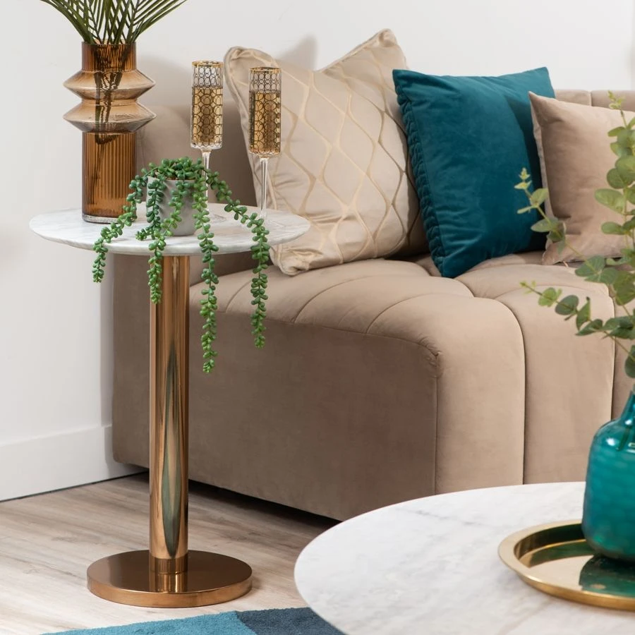 Parker Brass Side Table 4 Parker Brass Side Table - Image 2