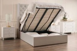 Pembroke Storage Bed - Dove Grey -Furniture Sale Store pembroke bed grey open web