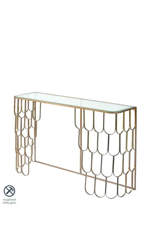 Pino Brass Console Table 3 Pino Brass Console Table