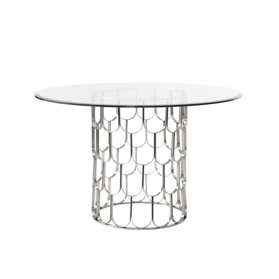 Pino 4-5 Silver Dining Table 2 Pino 4-5 Silver Dining Table