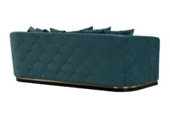 Pino Three Seat Sofa - Peacock 13 Pino Three Seat Sofa - Peacock -Furniture Sale Store pino three seat sofa brass peacock cutout 03 web 1