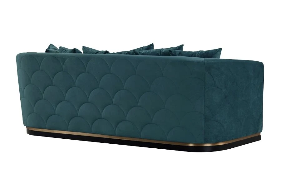 Pino Three Seat Sofa - Peacock 7 Pino Three Seat Sofa - Peacock - Image 5