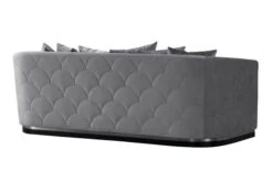 Pino Three Seat Sofa - Dove Grey - Silver Base 13 Pino Three Seat Sofa - Dove Grey - Silver Base -Furniture Sale Store pino 3 seater dove silver cutout3 webready 2