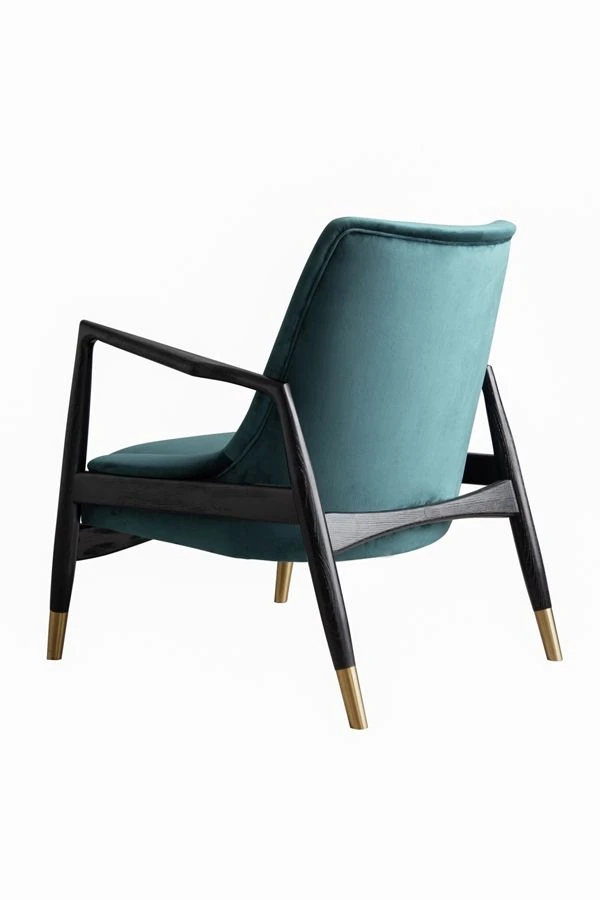 Porter Armchair Peacock 6 Porter Armchair Peacock - Image 4