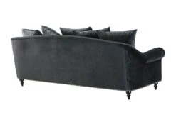 Portman Three Seat Sofa - Black -Furniture Sale Store portman three seat sofa black cutout3 web