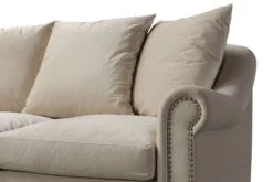 Portman Three Seat Sofa - Chalk -Furniture Sale Store portman three seat sofa ivory detail3 web