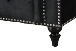 Portman Two Seat Sofa - Black 13 Portman Two Seat Sofa - Black -Furniture Sale Store portman two seat sofa black detail1 web