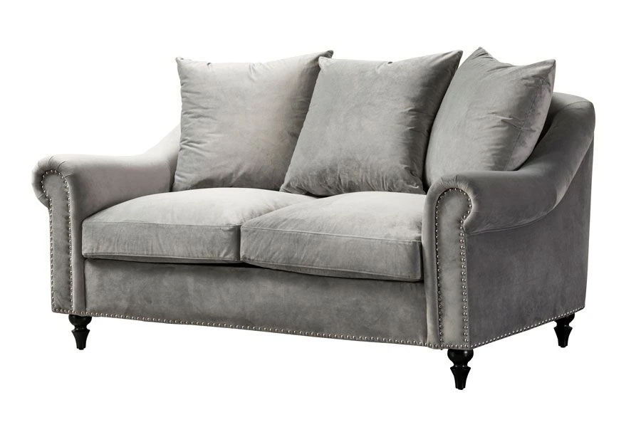 Portman Two Seat Sofa - Dove Grey 5 Portman Two Seat Sofa - Dove Grey - Image 3