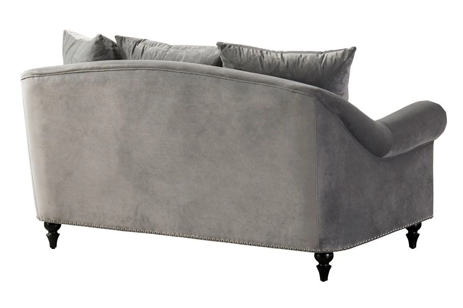 Portman Two Seat Sofa - Dove Grey 6 Portman Two Seat Sofa - Dove Grey - Image 4