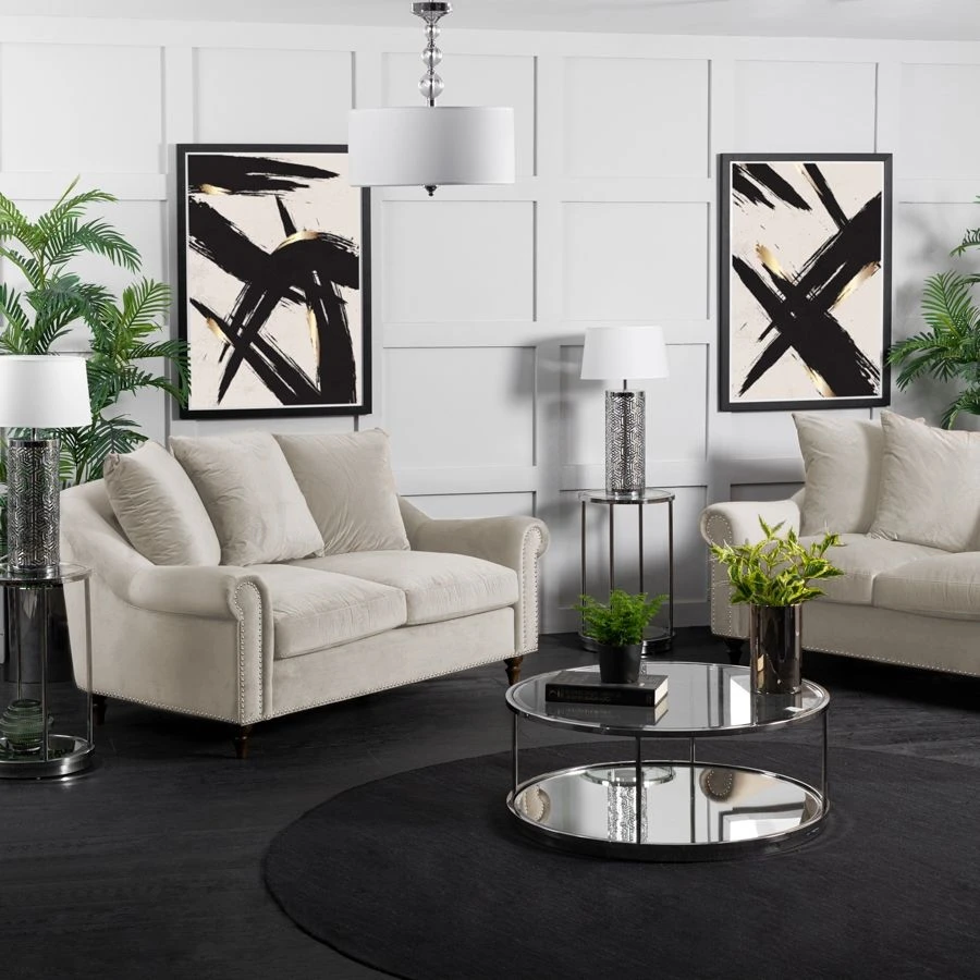 Portman Two Seat Sofa - Chalk 4 Portman Two Seat Sofa - Chalk - Image 2