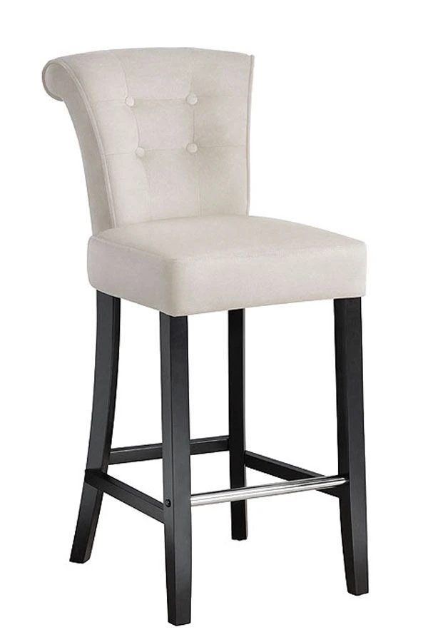 Positano Bar Stool With Back Ring - Cream 5 Positano Bar Stool With Back Ring - Cream - Image 3