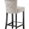 Positano Bar Stool With Back Ring - Cream 2 Positano Bar Stool With Back Ring - Cream -Furniture Sale Store positano barstool black legs cream cutout 02 web
