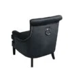 Positano Armchair - Black Velvet 1 Positano Armchair - Black Velvet -Furniture Sale Store positano lounge chair black cutout 2 web