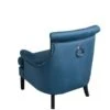 Positano Armchair - Wedgewood Blue -Furniture Sale Store positano lounge chair wedge cutout 2 web