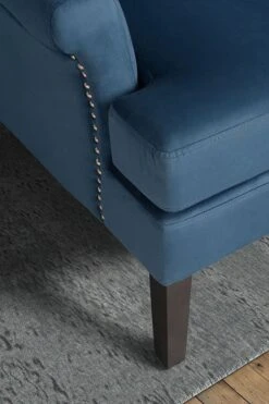 Positano Armchair - Wedgewood Blue 12 Positano Armchair - Wedgewood Blue -Furniture Sale Store positarmdet2 web