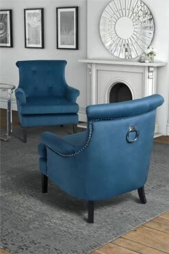 Positano Armchair - Wedgewood Blue 10 Positano Armchair - Wedgewood Blue -Furniture Sale Store positarmwedg1 web