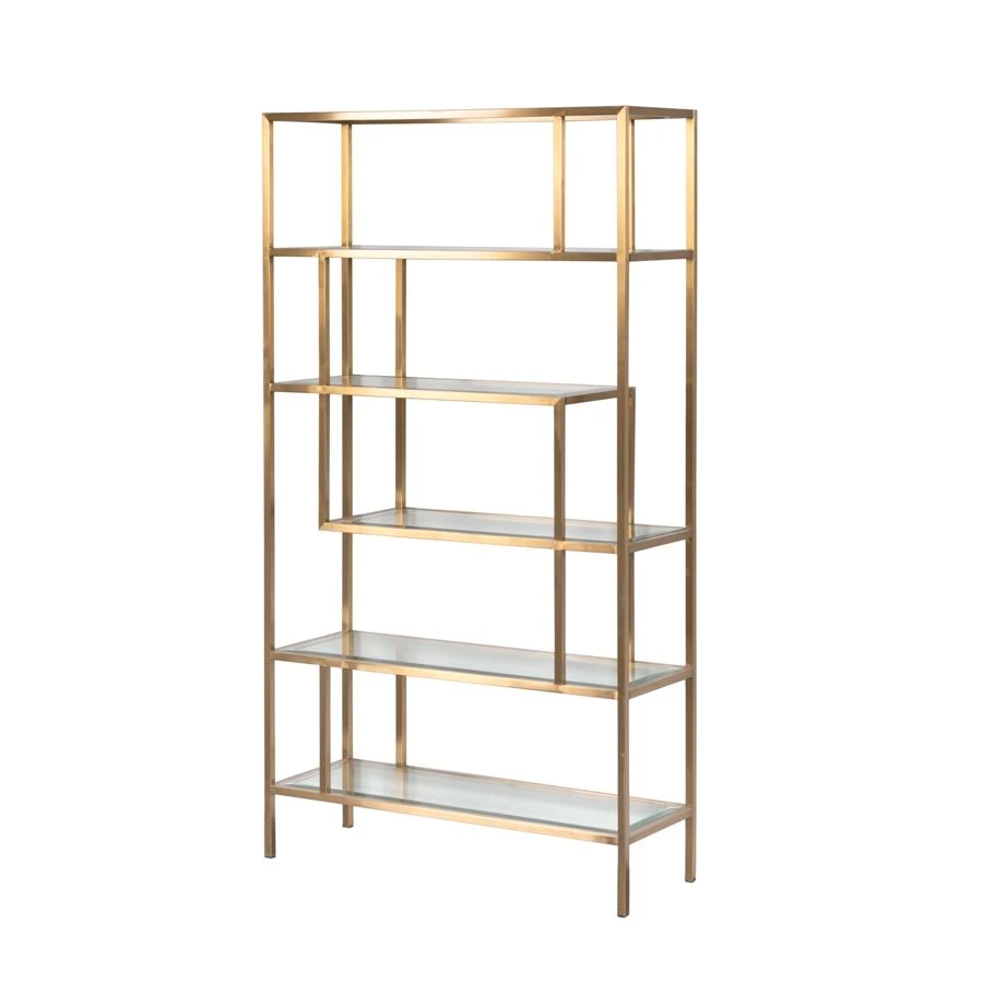 Otto Brass Shelf Unit 6 Otto Brass Shelf Unit - Image 4