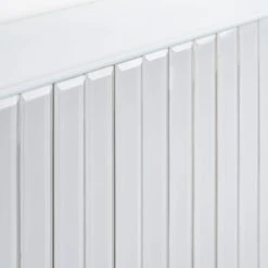 Anastasia White Glass Radiator Cover- Silver 8 Anastasia White Glass Radiator Cover- Silver -Furniture Sale Store radiator detail 1 web 1
