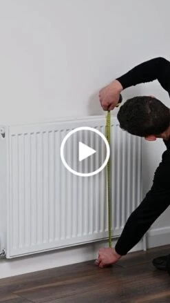 Anastasia Adjustable Black Glass Radiator Cover -Furniture Sale Store radiator video play button