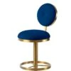 Ravello Bar Stool - Brass - Navy Blue 1 Ravello Bar Stool - Brass - Navy Blue -Furniture Sale Store ravello barstool 1 lowered navy web