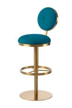 Ravello Bar Stool - Brass - Teal 11 Ravello Bar Stool - Brass - Teal -Furniture Sale Store ravello barstool cutout 1 teal web