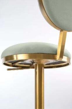 Ravello Bar Stool - Brass - Jade 13 Ravello Bar Stool - Brass - Jade -Furniture Sale Store ravello barstool detail 2 jade web 1