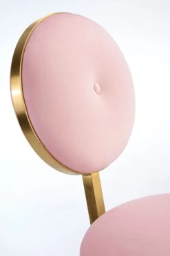 Ravello Bar Stool - Brass - Blush Pink 14 Ravello Bar Stool - Brass - Blush Pink -Furniture Sale Store ravello barstool detail 3 blush web