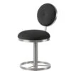 Ravello Bar Stool - Silver - Black 1 Ravello Bar Stool - Silver - Black -Furniture Sale Store ravello barstool silver black cutout 2 web