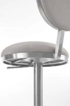 Ravello Bar Stool - Silver - Dove Grey 14 Ravello Bar Stool - Silver - Dove Grey -Furniture Sale Store ravello barstool silver dove grey detail 2 web