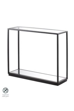 Rippon Black Rectangular Console Table