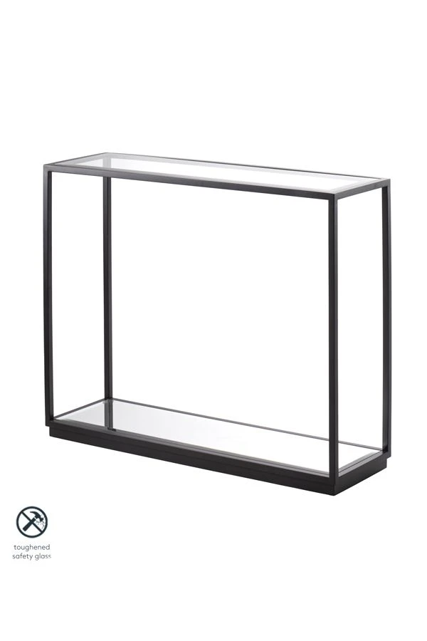 Rippon Black Rectangular Console Table 3 Rippon Black Rectangular Console Table