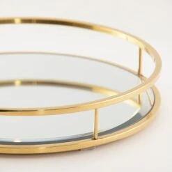 Rippon Brass Circular Tray 7 Rippon Brass Circular Tray -Furniture Sale Store rippon circular tray brass detail web