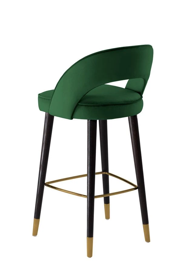 Rossini Bar Stool - Bottle Green 3 Rossini Bar Stool - Bottle Green