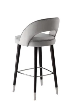 Rossini Bar Stool - Dove Grey
