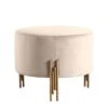 Rubell Large Stool Chalk Brass Base 1 Rubell Large Stool Chalk Brass Base -Furniture Sale Store rubell large stool brass chalk cutout web