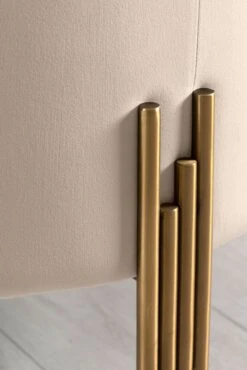 Rubell Large Stool Chalk Brass Base 7 Rubell Large Stool Chalk Brass Base -Furniture Sale Store rubell large stool brass chalk detail web