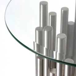 Rubell Silver Side Table 11 Rubell Silver Side Table -Furniture Sale Store rubell side table detail 3 silver webready