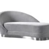 Selini Chaise Longue Dove Grey -Furniture Sale Store selini chaise longue silver dove cutout 01 web