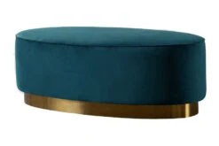 Selini Footstool – Peacock