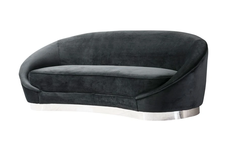 Selini Three Seat Sofa - Black 6 Selini Three Seat Sofa - Black - Image 4