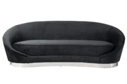 Selini Three Seat Sofa - Black